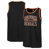 Men's '47  Black Cincinnati Bengals Winger Franklin Tank Top