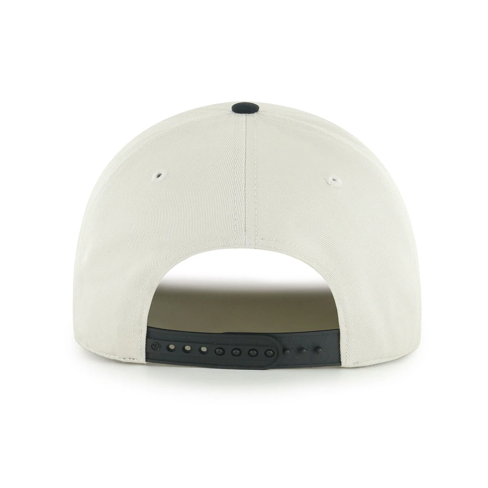 Casquette ajustable Safe Bet Stable Hitch pour homme, couleur crème/noir, des Bengals de Cincinnati, modèle 47