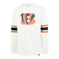 T-shirt à manches longues pour homme '47 Cincinnati Bengals Premier Brex blanc