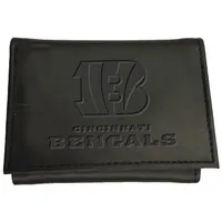 Cincinnati Bengals Hybrid Tri-Fold Wallet - Black