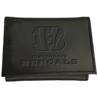 Fossil Brown Cincinnati Reds Ryan RFID Passcase Wallet