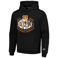 Men's BOSS X NFL Black Cincinnati Bengals Touchback Pullover Hoodie