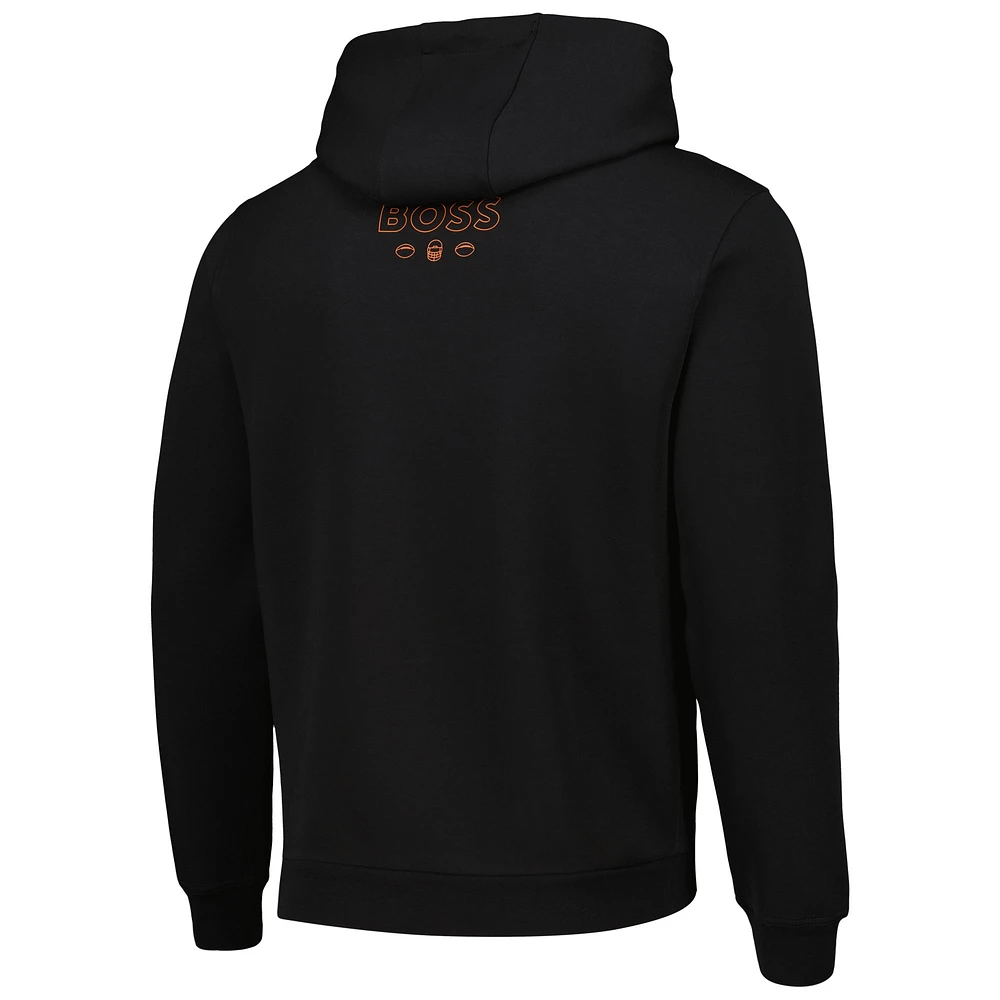 Sweat à capuche noir BOSS X NFL Cincinnati Bengals Touchback pour hommes