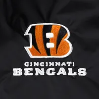 Dunbrooke Black Cincinnati Bengals Big & Tall Legacy Stadium Veste entièrement zippée pour homme