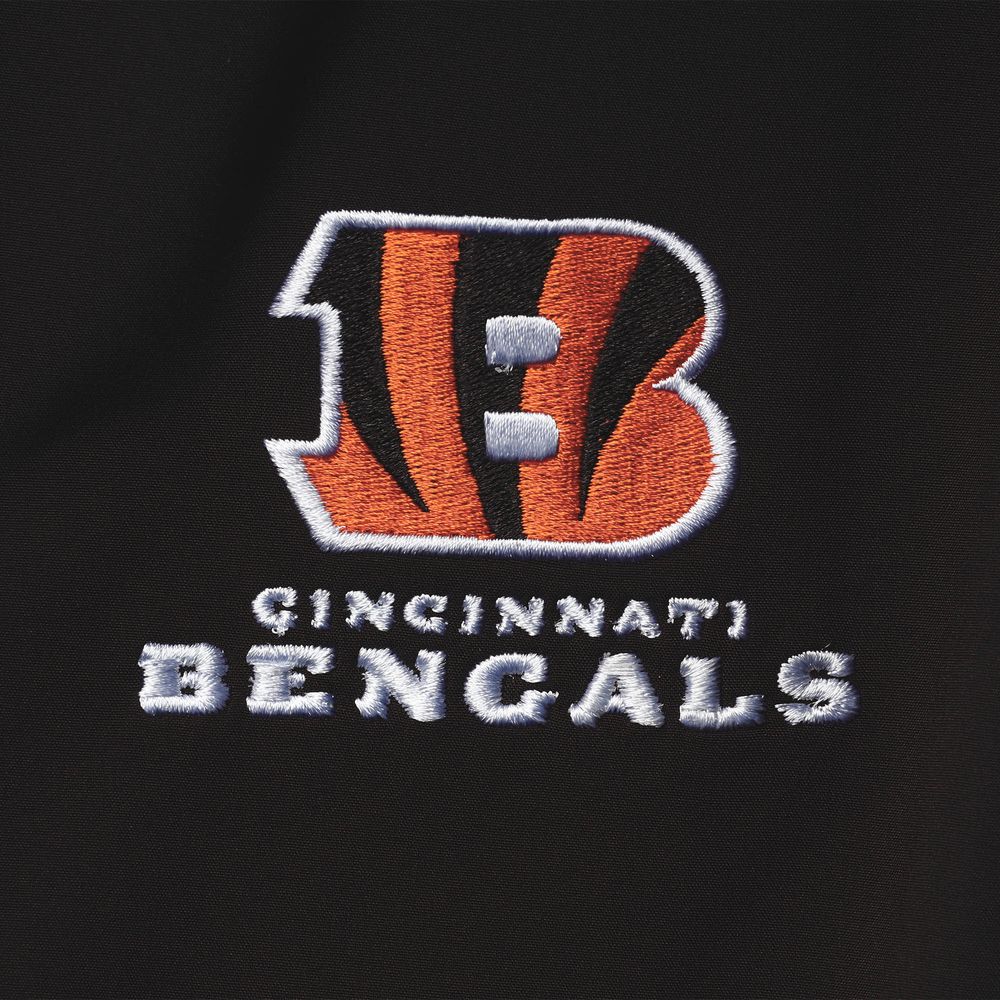 Men's Dunbrooke Black Cincinnati Bengals Sonoma Softshell Full-Zip Jacket