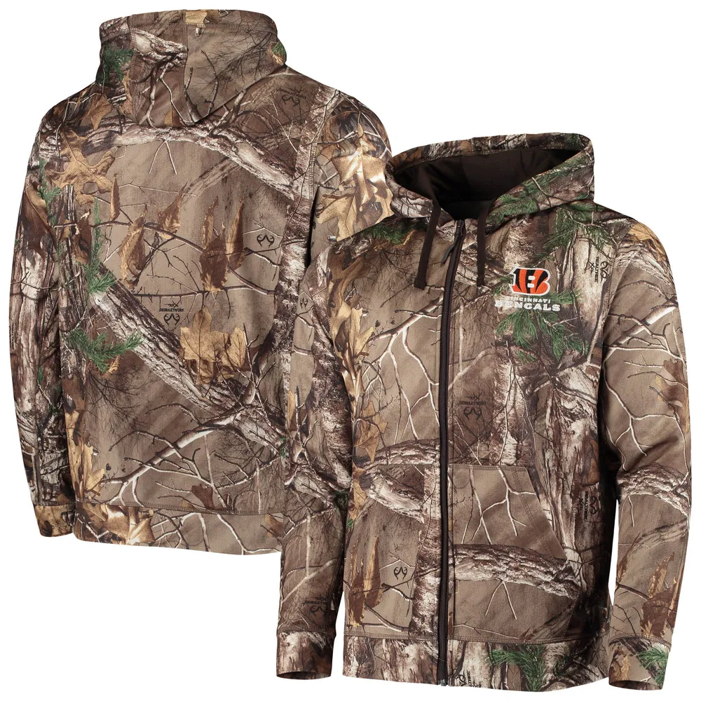 Lids Cincinnati Bengals Dunbrooke Trophy Tech Fleece Full-Zip Hoodie -  Realtree Camo