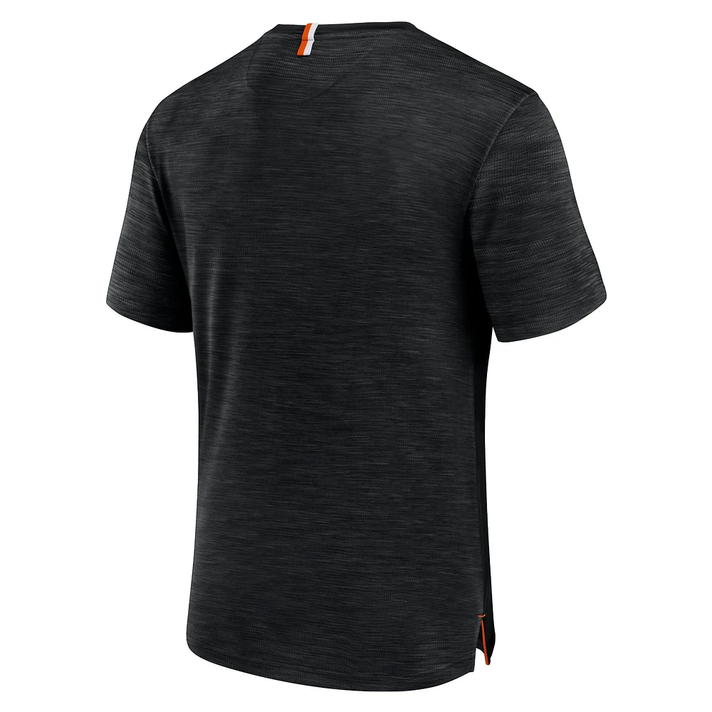 Men's Fanatics Black Cincinnati Bengals Defender Evo T-Shirt