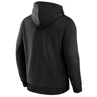 Sweat à capuche en polaire noir Cincinnati Bengals Legacy pour hommes Fanatics