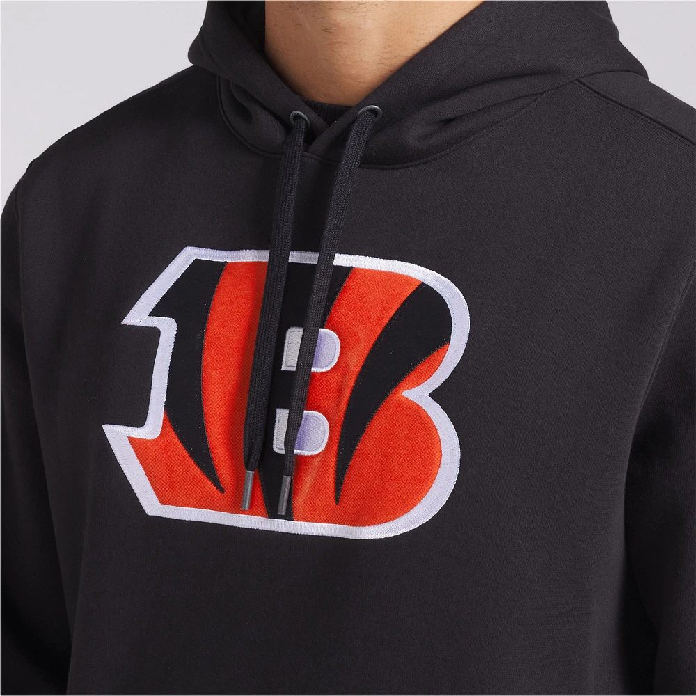 Sweat à capuche en polaire noir Cincinnati Bengals Legacy pour hommes Fanatics