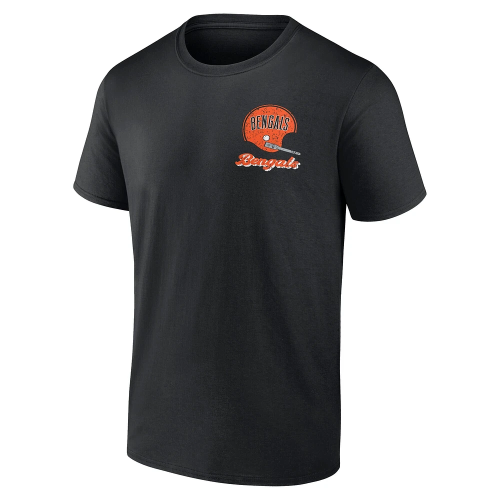 T-shirt noir pour homme Fanatics Cincinnati Bengals Never Over