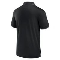 Men's Fanatics Black Cincinnati Bengals Pique Polo Shirt