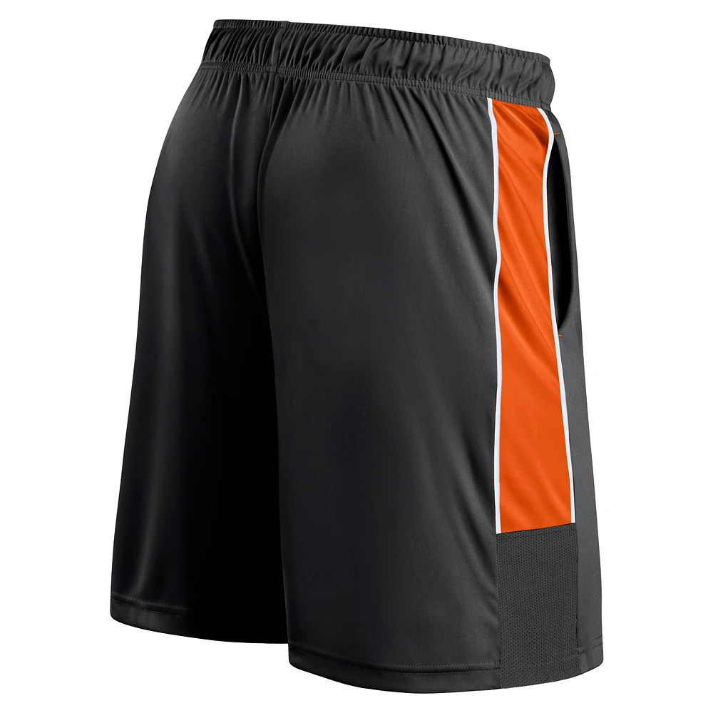 Short noir Fanatics pour hommes des Bengals de Cincinnati Gagnez le match