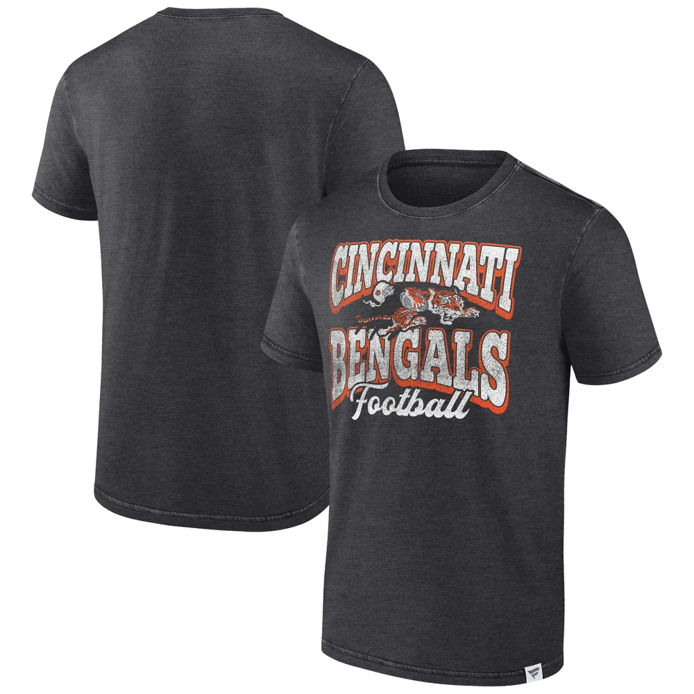 Men's Fanatics Branded Heathered Gray Cincinnati Bengals Team