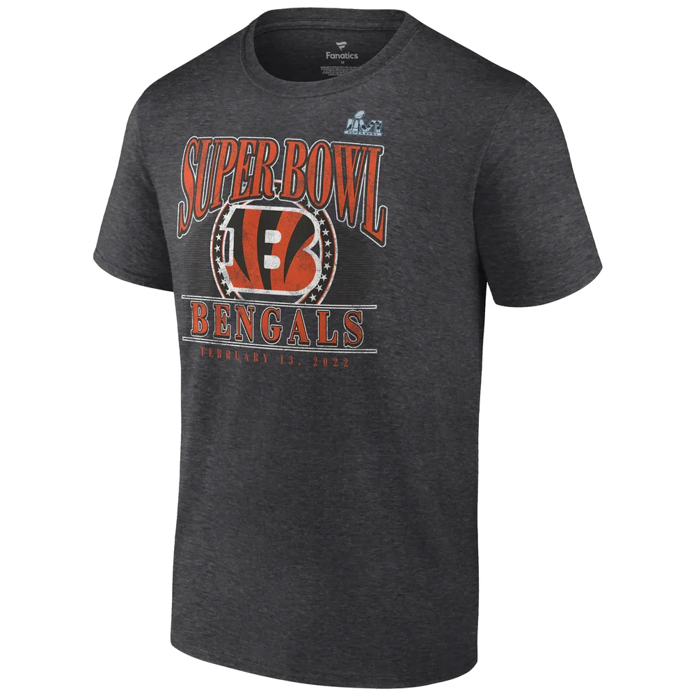 Men's Fanatics Branded Black Cincinnati Bengals Super Bowl LVI