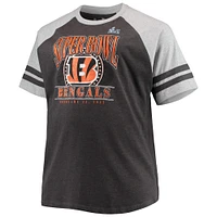 Men's Fanatics Charcoal Cincinnati Bengals Super Bowl LVI Bound Big & Tall T-Shirt