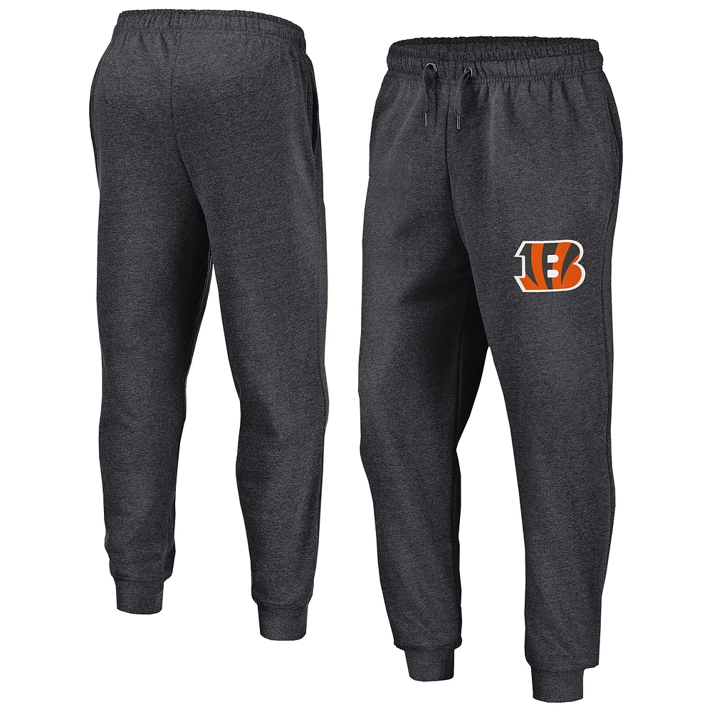 Men's Fanatics  Heather Charcoal Cincinnati Bengals Boost Fleece Joggers