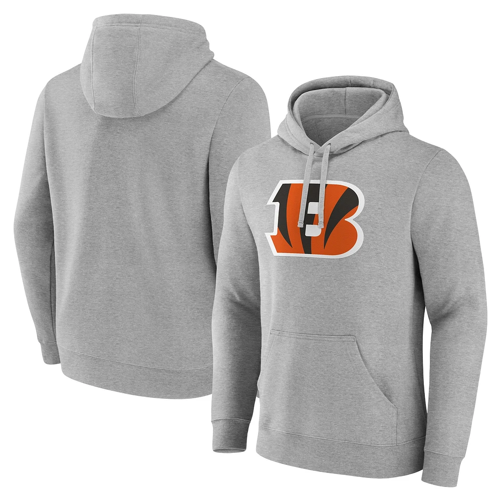 Sweat à capuche en polaire pour homme Fanatics Heather Grey Cincinnati Bengals Deliver