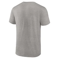 Men's Fanatics Heather Gray Cincinnati Bengals Primary Logo T-Shirt