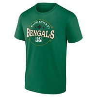 T-shirt celtique grand et Fanatics Kelly Green Cincinnati Bengals pour hommes