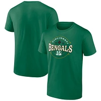 T-shirt celtique grand et Fanatics Kelly Green Cincinnati Bengals pour hommes