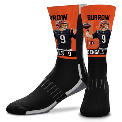 Men's For Bare Feet Joe Burrow Cincinnati Bengals Finnigan Player - Crew Socks