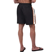 Men's G-III Sports by Carl Banks Black Cincinnati Bengals Streamline Volley Swim Shorts