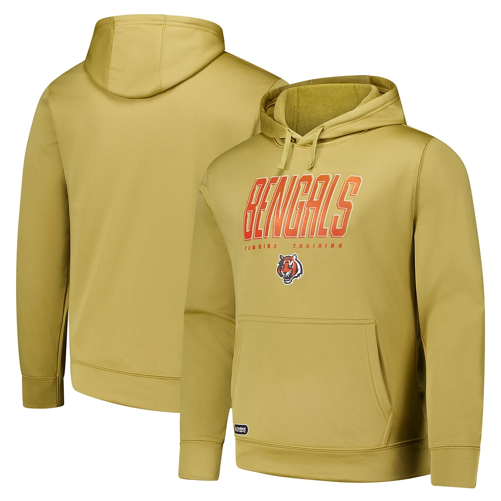 Men's Gold Cincinnati Bengals Top Ranked Pullover Hoodie