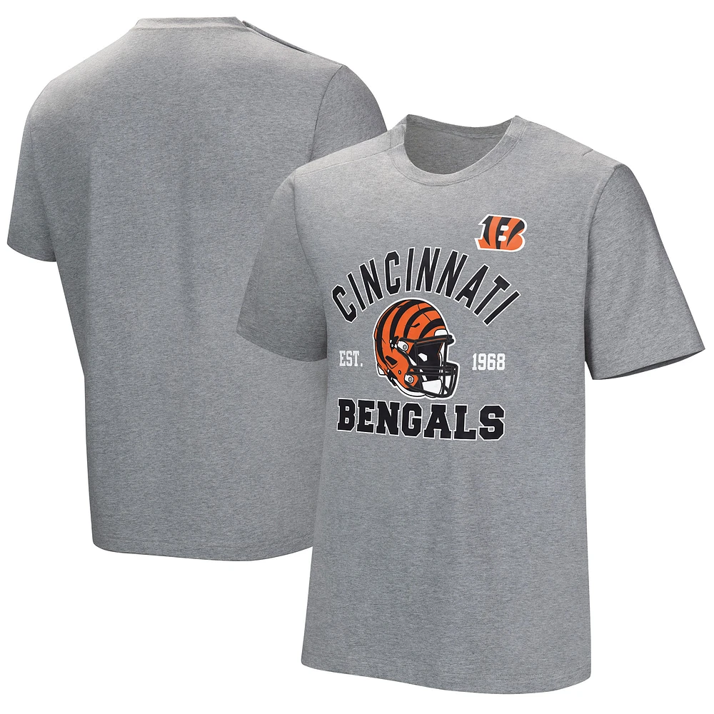 T-shirt adaptatif gris des Bengals de Cincinnati pour hommes