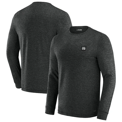 Men's J. Palmer Black Cincinnati Bengals Four Down Long Sleeve T-Shirt