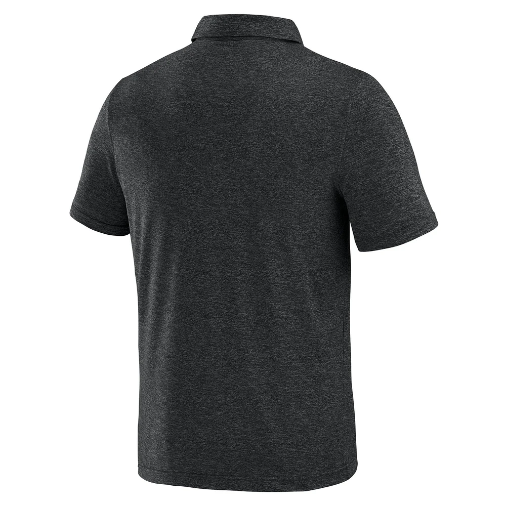 Polo noir à quatre points Cincinnati Bengals J. Palmer pour homme