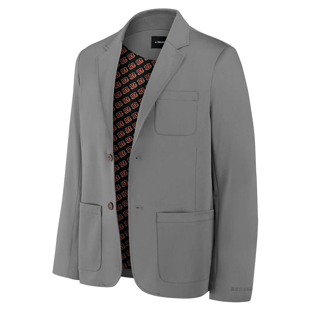 Men's J. Palmer Graphite Cincinnati Bengals Man-In-Motion Blazer