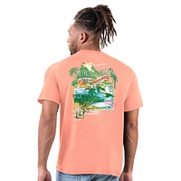 T-shirt orange Margaritaville pour homme des Bengals de Cincinnati Le temps passe vite