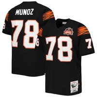 Mitchell & Ness Ken Riley Black Cincinnati Bengals 1981 Authentic Retired Player Jersey