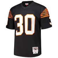 Maillot réplique Mitchell & Ness Ickey Woods noir pour homme des Bengals de Cincinnati 1988 Legacy