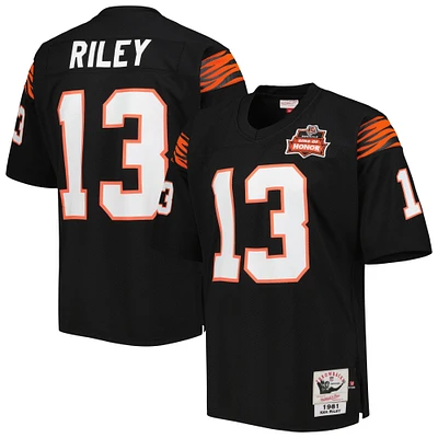 Mitchell & Ness Ken Riley noir Cincinnati Bengals 1981 authentique maillot de joueur retraité