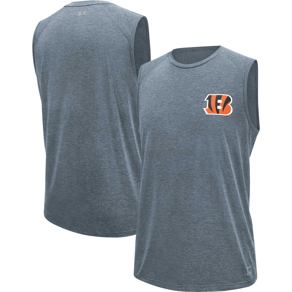 Lids Cincinnati Bengals MSX by Michael Strahan Warm Up Sleeveless T-Shirt -  Gray