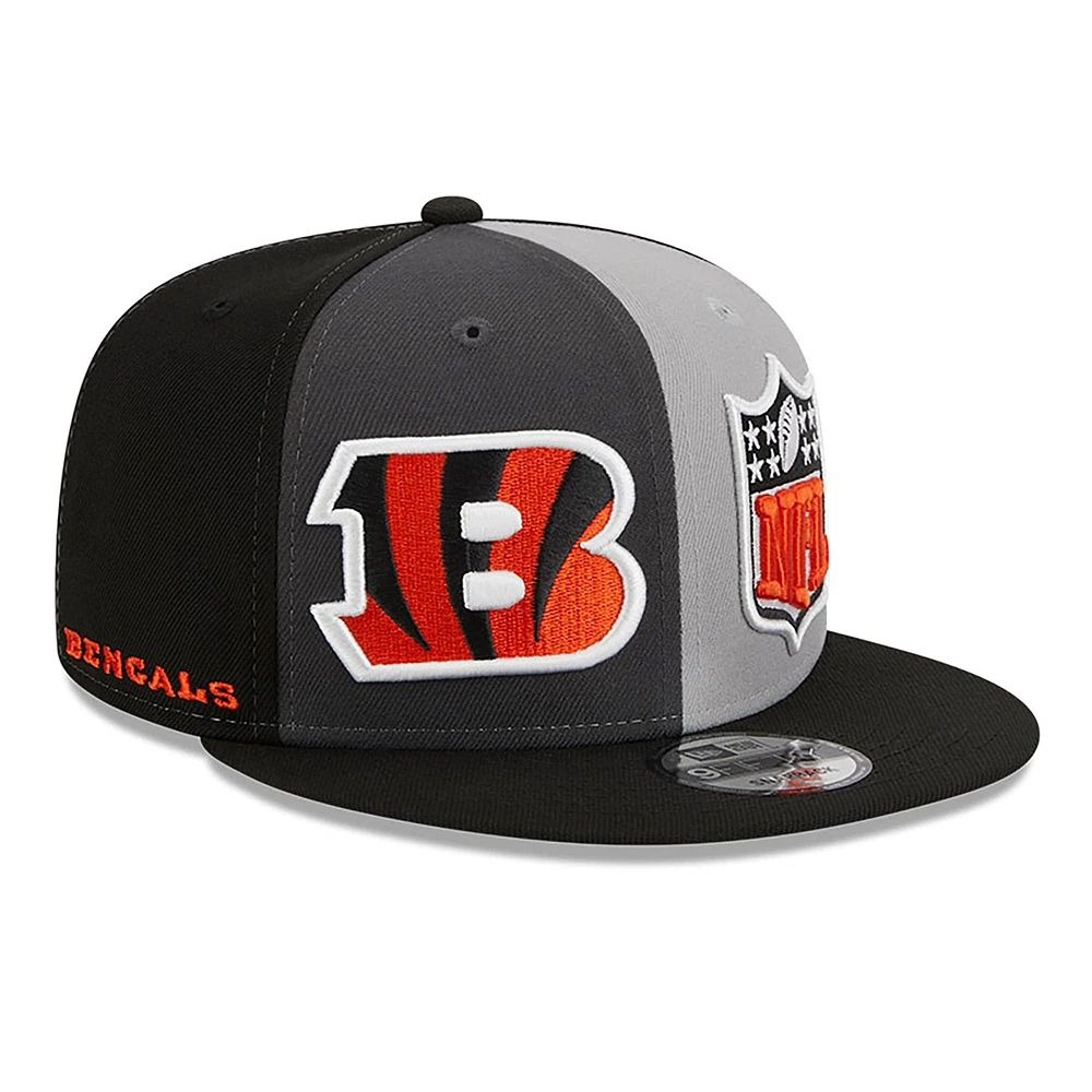 Men's New Era Black/ Cincinnati Bengals 2023 Sideline 9FIFTY Snapback Hat