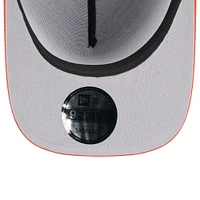 Men's New Era Black/Orange Cincinnati Bengals 2025 NFL Draft 9FIFTY A-Frame Snapback Hat