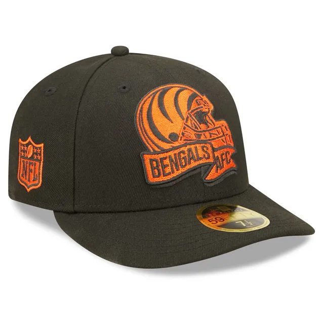 Men's New Era Graphite Cincinnati Bengals Storm 59FIFTY Fitted Hat