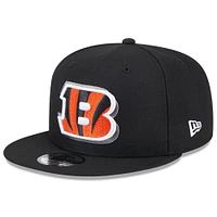 Casquette Snapback 9FIFTY NFL Draft 2024 NFL Cincinnati Bengals New Era noire pour homme