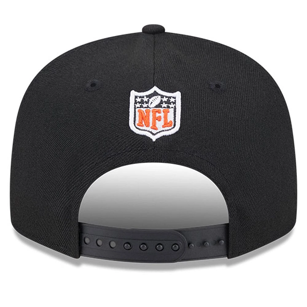 Casquette Snapback 9FIFTY NFL Draft 2024 NFL Cincinnati Bengals New Era noire pour homme