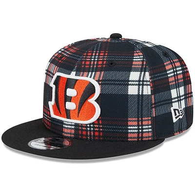 Men's New Era Black Cincinnati Bengals 2024 Sideline Statement 9FIFTY Snapback Hat