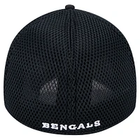 Men's New Era Black Cincinnati Bengals 39THIRTY Flex Hat