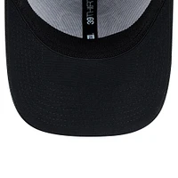 Casquette flexible 39THIRTY noire des Bengals de Cincinnati New Era pour hommes