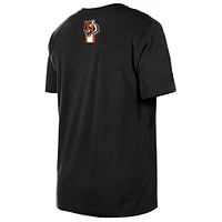 Men's New Era  Black Cincinnati Bengals 3rd Down High Density Print T-Shirt