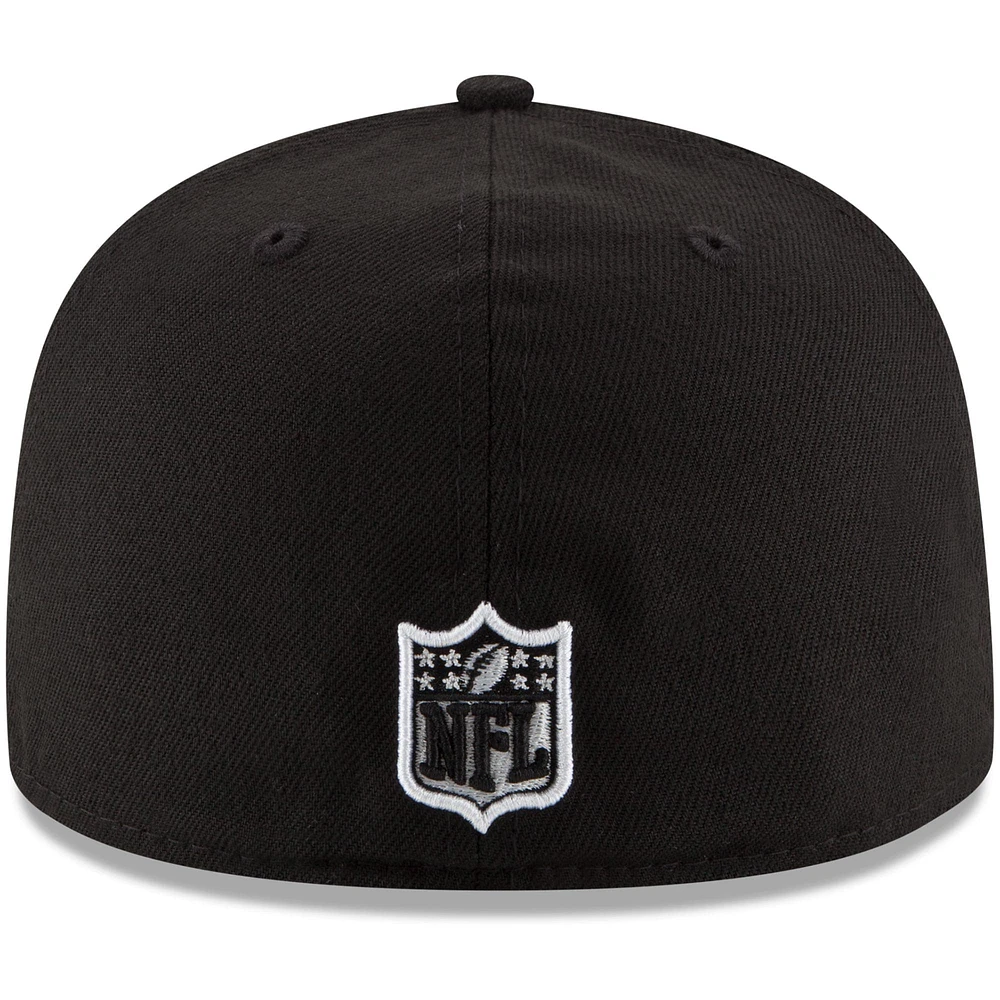 Casquette ajustée B-Dub 59FIFTY des Bengals de Cincinnati New Era pour homme, noire