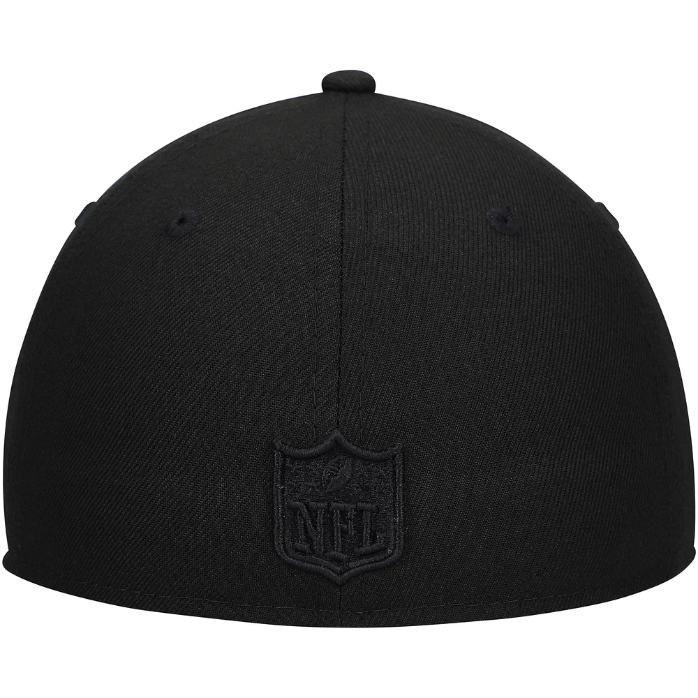 Men's New Era Black Cincinnati Bengals on Low Profile 59FIFTY II Fitted Hat