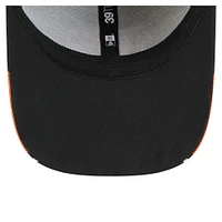 Men's New Era  Black Cincinnati Bengals Game Day Linear 39THIRTY Flex Hat