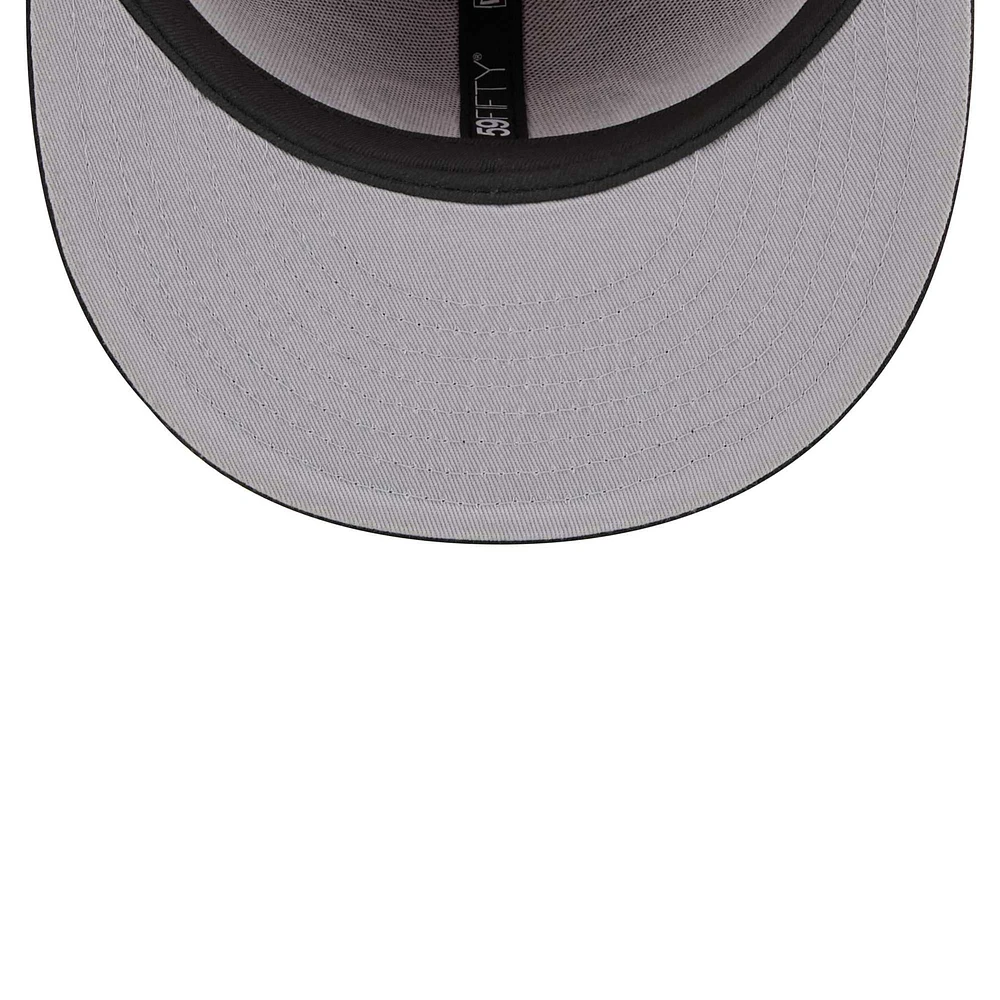 Casquette ajustée 59FIFTY Gameday des Bengals de Cincinnati New Era noire pour hommes