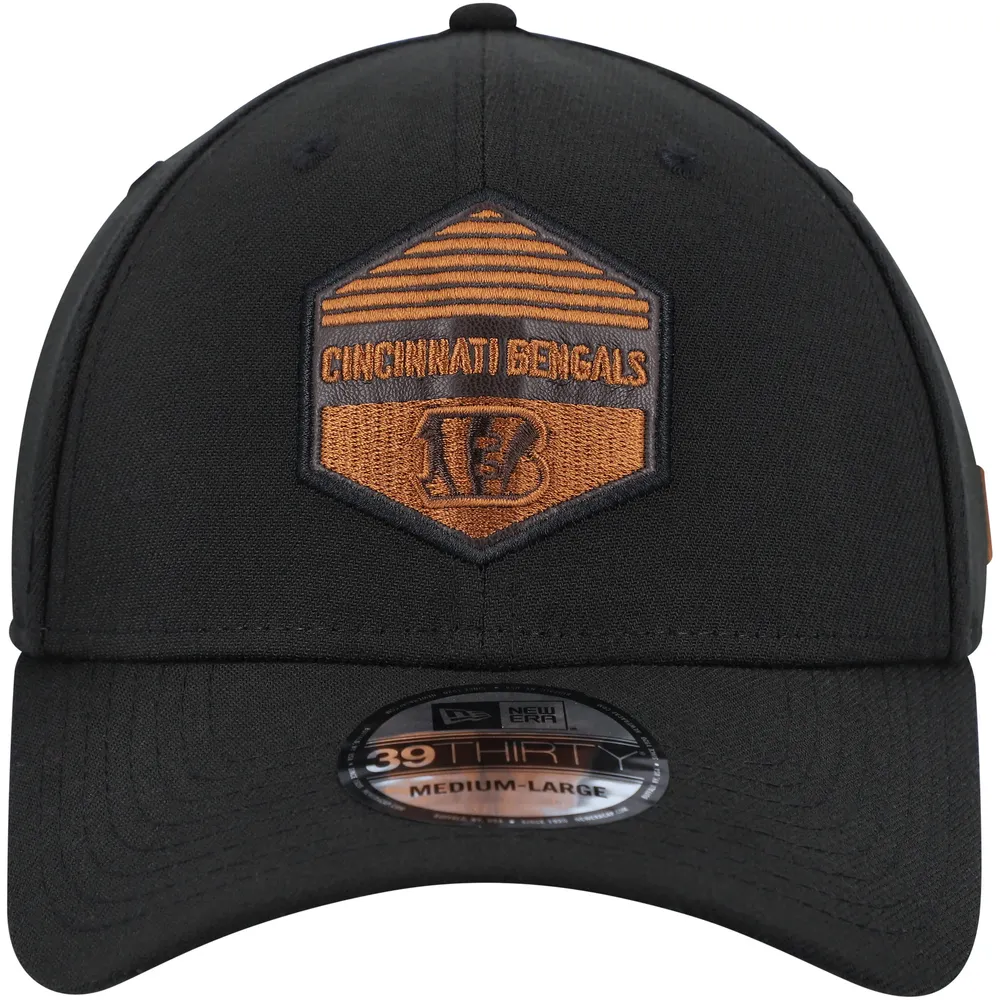 New Era Men's New Era Black Cincinnati Bengals 39THIRTY Flex Hat